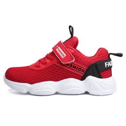 Children's sports shoes boys fly woven mesh running shoes girls breathable comfortable fashion casual shoes