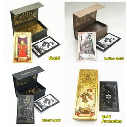 Outdoor Games Activities High Quality Tarot Deck Plastic Cards Board Game Astrology L698 230718