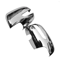 Steering Wheel Covers 1Pair Car Rearview Mirror Cover Trim For Luxgen 7 SUV U7 2011-2023 Side Wing Chrome Decorative Protective Caps