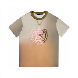 Fashion T-shirt Men's T-shirt Designer Crew neck Short Sleeve Girls' letter print pullover Casual Shirt Slim Fit tee Street Wear Asian size S-XXL GH29