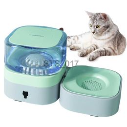 Dog Bowls Feeders Other Pet Supplies 2021 New 1.8L Pet Automatic Feeders Drinking Waterer Non-slip Fountain Water Bottle Feeding Bowls Dispenser For Cats Dogs x0715