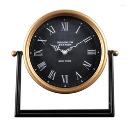 Table Clocks Desktop Time Clock Silent Decorative Year Party Decoration