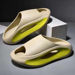 602 Summer Sneaker Slippers Women Men Thick Platform Pillow Slides Shoes EVA Beach Sports Sandals Arch Support Flip Flops 230717 b