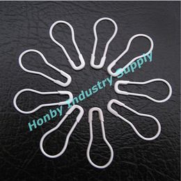 1000 pcs 22mm pearl white Colour bulb shape safety pin good for haing tag DIY craft jewerly making279z