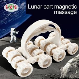 Massage Stones Rocks Roller c07 Massager SixteenWheel Liniversal Instrument Space Vehicle Whole Body 230718
