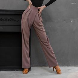 Stage Wear Est Ballroom Dance Pants Lady's Tango Waltz Dancing Costumes Women Competition Clothes YS311
