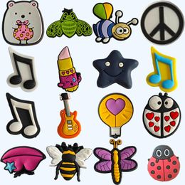 Shoe Parts Accessories Charms For Clog Decoration Cute Ladybug Premium Quality Kids Boys Girls Teens Men Women And Adts Drop Delivery Otdwh