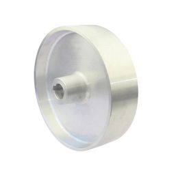 200*54*24/19mm Fully Aluminium Belt Grinder Running Wheel Roller Driving Wheel with 10*6mm Key Slot