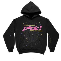 Women's Hoodies Sweatshirts Y2K Women Long Sleeves 2023 est Hoodie High Quality Foam Print Spider Web Graphic Unisex Pullove Clothing 230717