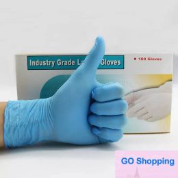 Disposable Gloves 100pcs/box Latex Gloves Factory Salon Household Garden Gloves Universal For Left and Right Hand Quality