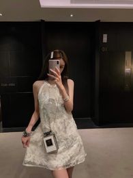 Women's Designer Dresses WondeLand brand tag Street Style luxury brand the dancer courreges WonderLand summer Mesh sequin vest dress women's clothing collection