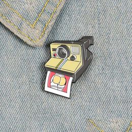 Pins Brooches Camera Enamel Pins Cameras Po Badges Film Pography Films Lapel Pin Clothes Bags Fashion Jewellery Gifts Drop Delivery Dhnno