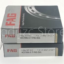 F-A-G universal pairing precision angular contact ball bearing HCS7006-E-T-P4S-DUL = S7006ACE/HCP4ADGA ceramic ball