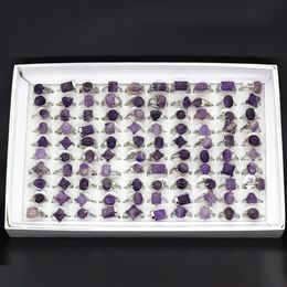 Mix Lot Women Rings Natural Stone Rings For Natural Stone Collection Lovers 20pcs Whole Party gift2522