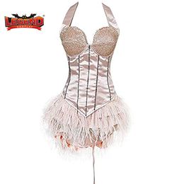 Basic Casual Dresses Cosplay legend Burlesque Costume Dres Pink Showgirl Saloon Girl Sexy Custom Made H001 230718