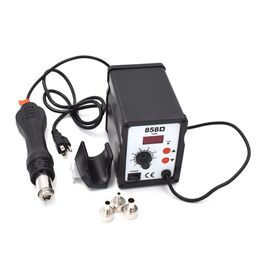 Heat Air Blower SMD Soldering Rework Station 110V 220V 700W 858D Welding Repair Kit227o