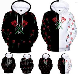 Women's Hoodies Roses Surround 3D Payton Moormeier Sweatshirt Adult Kids Cool Casual Long Hooded Pullovers Cartoon