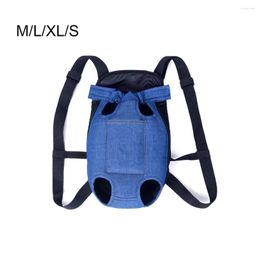 Dog Car Seat Covers Polyester Pet Carrier Bag Portable Breathable Solid Color Outdoor Hiking Pets Carrying Backpack Accessories With Pocket