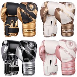 Protective Gear Professional Boxing Gloves Adult Men and Women's Sanda Combat Training Thickening Kickboxing Sandbags Joint Support Karate HKD230718