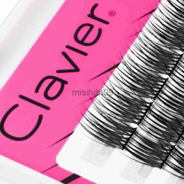 False Eyelashes Clavier WIDE DU2O 3D Eyelashes Professional False Eyelash Extension For Makeup Double Volume Lash Thick Soft Natural Lashes J230717