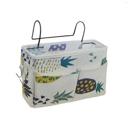 Storage Bags Bedside Pockets Gadget Holder Book Bed Organiser Couch Hanging Bag Vacuum Things