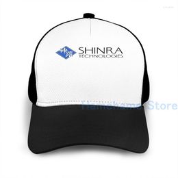 Ball Caps Fashion Shinra Technologies Basketball Cap Men Women Graphic Print Black Unisex Adult Hat