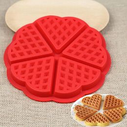 Baking Tools Family Silicone Waffle Mould Maker Pan Microwave Cookie Cake Muffin Bakeware Cooking Kitchen Accessories Supplies