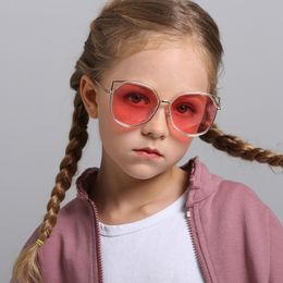 Kids' Sunblock Fashion Children Polarized Alloy Vintage Unisex Riding Kids Boys Girls Sun Glasses Cool Outdoor Eyewear UV400 3058 230718