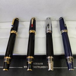 YAMALANG Luxury Limited edition Bohemies Fountain pens Classic Extend-retract Nib 14K Business office Writing ink with Diamond and240S