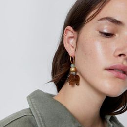 Dangle Earrings Bohemian Fashion Simple Exaggeration Personality Versatile Female Animal Street S Women Earring Jewellery Wholesale