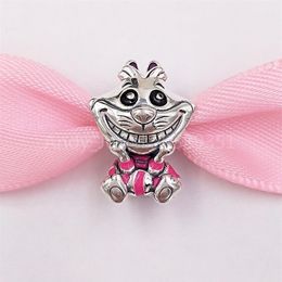 Andy Jewel Pandora Authentic 925 Sterling Silver Beads DSN Alice In Wonderland Cheshie Cat Charm Charms Fits European Pandora Styl2753