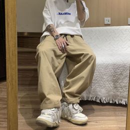 Men's Pants Oversized Women's Y2K Clohtes Japanese Clothing Retro Casual Cargo Men Summer Straight Trousers Baggy Joggers 230718