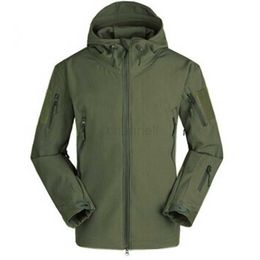 Men's Jackets Fall-PODOM 2016 Camouflage Coat Waterproof Windbreaker Raincoat Hunting Clothes Army Jacket Men Outdoor Coats