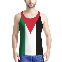 Palestine Custom Name Number Team Logo Palaestina Tank Tops Ple Country Travel Tate Palestina Nation Flag Print Photo Clothes