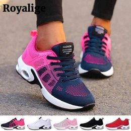 Dress Shoes Women Sneakers Summer Sport Running Shoes Breathable Mesh Outdoor Lightweight Comfort Mix Colors Casual Tennis Female Footwear L230717