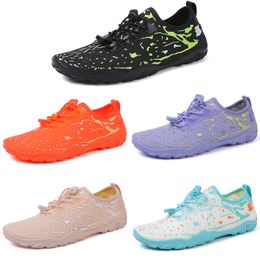 2023 good resilience casual mesh wading shoes purple black white blue orange for all terrains