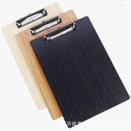 Storage Bags A5 Office School Restaurant El Note Sheet Pads With Hanging Hole Metal Clip For Documents Firm Wooden Clipboard