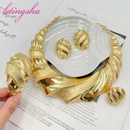 Wedding Jewelry Sets ClassicEarrings Fashion Set Trendy Women Jewelry Sets Luxury Earrings Jewelry Lady Italian Style African Ladies Part 230717