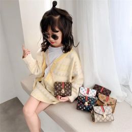 Kids Bags Handbags Fashion Designer Flower Mini Square Beautiful Pop Girl Princess Children Messenger Bag Accessories Purse Wallet Handbag