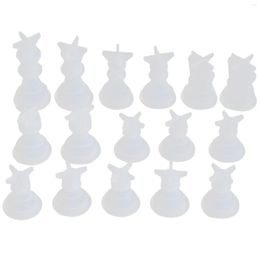 Storage Bags Chess Mould For Resin Silicone Crystal Epoxy Casting Moulds Making Birthday Gift