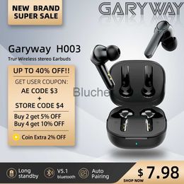 Headphones Earphones Garyway H3 Noise Cancellation Earbuds Wireless ENC Earphone Wireless Bt 50 ENC Noise Cancelling Sports Sleeping Earbuds Set x0718