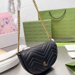 designer crossbody bags women chian saddle shoulder bags luxury leather handbag Classic Flap Bag Tote Phone Puses 230718