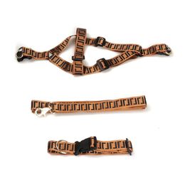 Fashion Dogs Cats Adjustable Harnesses Set High Quality Small Medium Sized Dog Leash Set French Bulldog