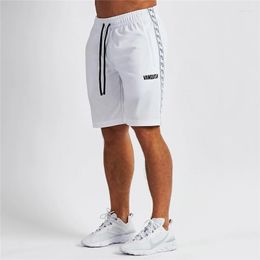 Men's Shorts Cotton Embroidery Summer Fashion Casual Pants Streetwear Short Jogger Fitness Track Running Workout So