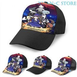 Ball Caps Wadanohara Basketball Cap Men Women Fashion All Over Print Black Unisex Adult Hat