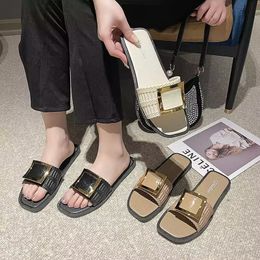 Summer Fashion Simple Slippers Comfortable Light Leisure Outdoor Non-Slip Shopping Sandals For Play