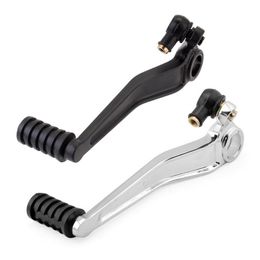 Black Silver Motorcycle Gear Shift Lever Shifter Pedal For Suzuki GSXR600 750 1997-2003 SV650 S 1999-2007 TL1000R 1998-2003236I