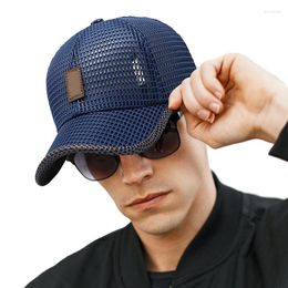 Ball Caps Summer Mesh Baseball Adjustable Breathable S For Outdoor Sports Quick Dry Running Hat Casual Trucker Hats Men Women