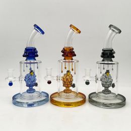 9 inch Honeycomb Wholesale Glass Bong Popular High Quality Water Pipes Glass Bong Wholesale for Adult