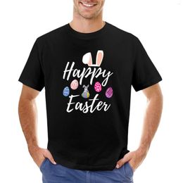 Men's Polos Happy Sweet Easter Candy Love And Kisses Funny T-Shirt Summer Top Sweat Shirt T Shirts For Men Cotton